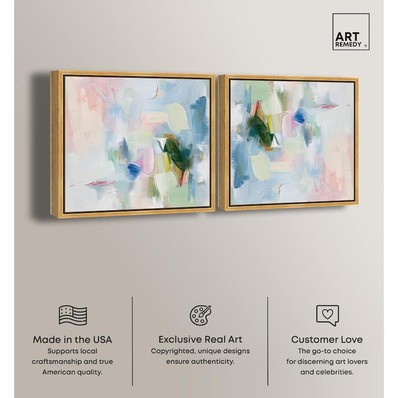 Turbulence I Canvas by Art Remedy