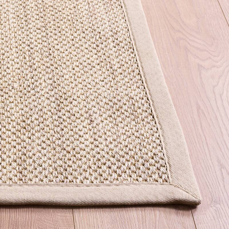 SAFAVIEH Natural Fiber Lorine Casual Border Sisal Rug