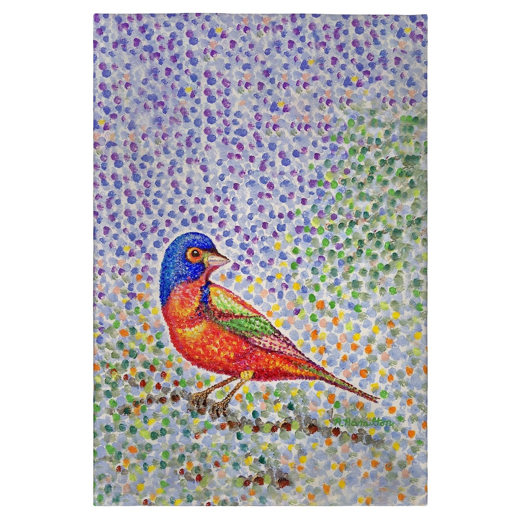 Painted Bunting Guest Towel - 20x20