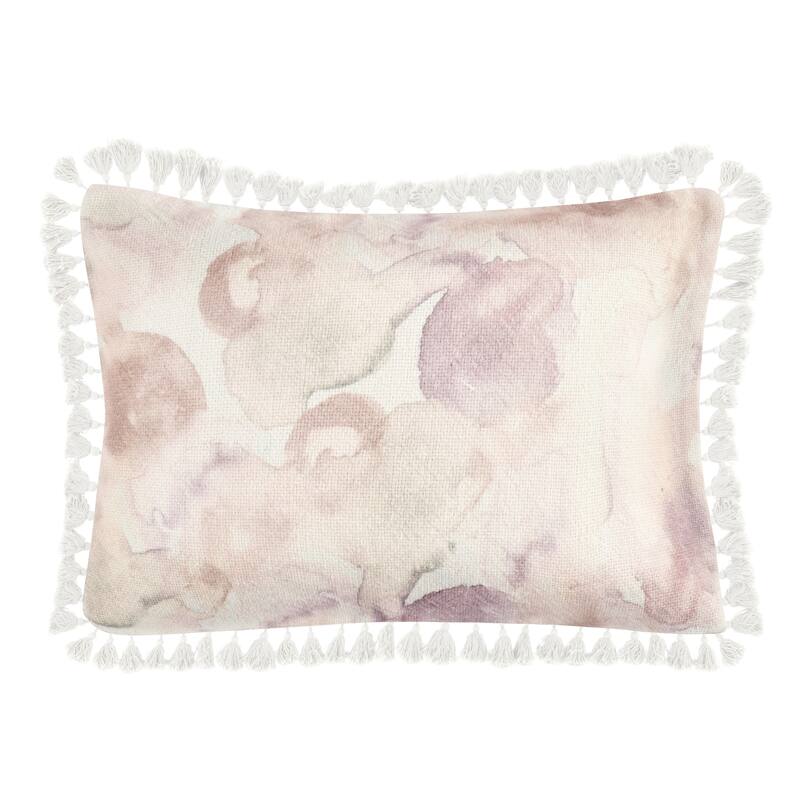 Villa by Classic Home Lily Cotton Linen Blend Throw Pillow
