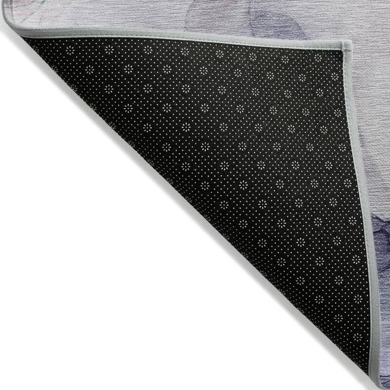 Dava Unique Abstract Weather Resistant Blended Style Outdoor Rug