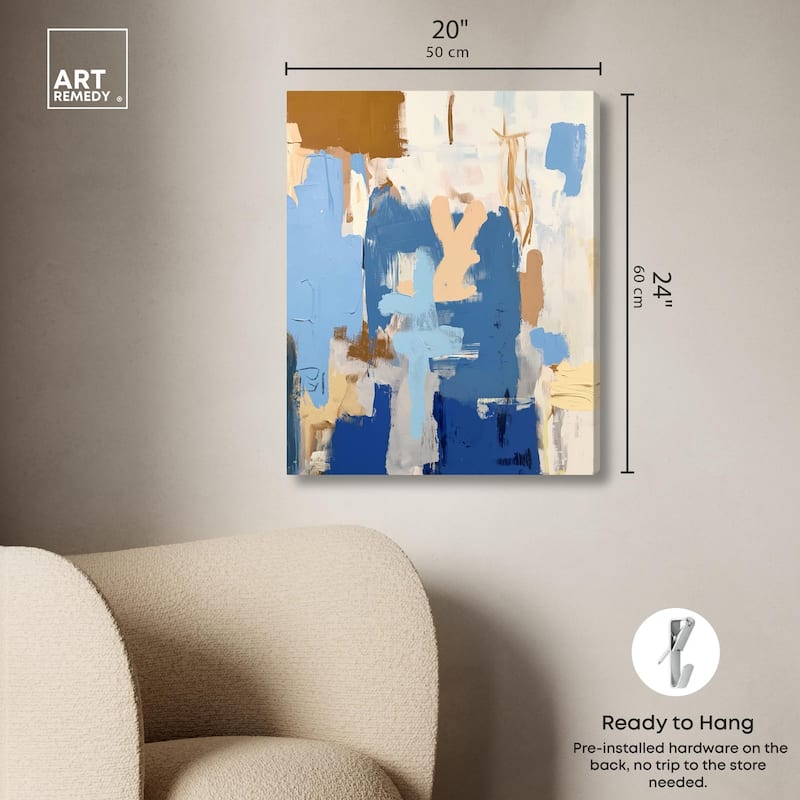 Sky and Sunlight I Canvas by Art Remedy, Gallery Wrapped