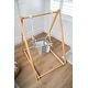 preview thumbnail 4 of 11, Spruce - Baby and Toddler Foldable Wooden Swing Set