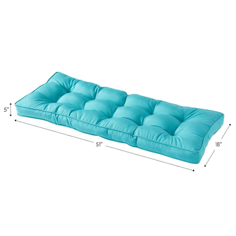 Sunbrella 51 x 18 in. Outdoor Bench Cushion