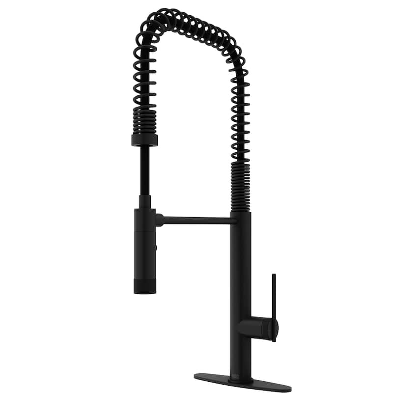 VIGO Sterling 23" H Single Handle Pull-Down Sprayer Kitchen Faucet