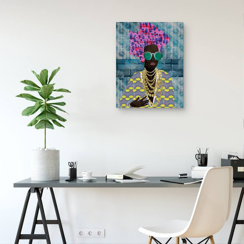Queen of Mod by Nikki Chu Canvas Art Print