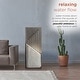 preview thumbnail 6 of 10, Alpine Corporation 40" Tall Indoor/Outdoor Infinity Calming Floor Fountain, Grey