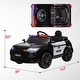 preview thumbnail 7 of 8, 12V Kids Ride-On Electric Car with Remote, Spring Suspension & Interactive Features - Black