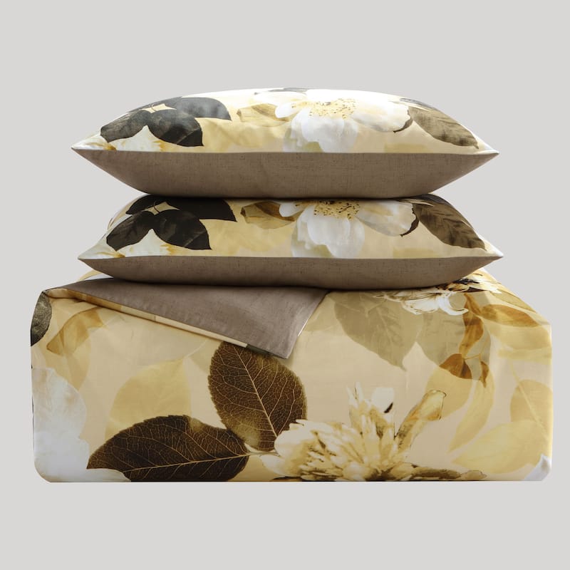 Bebejan Zayra 100% Cotton Sateen 5 Piece Reversible Comforter Set