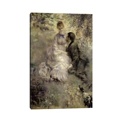 iCanvas "The Lovers, c.1875 " by Pierre-Auguste Renoir Canvas Print
