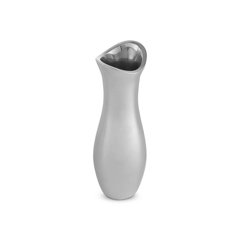 Nambe Alloy Metal Stryker Vase - 9 Inch