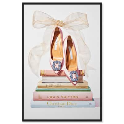 Designer Library Canvas by Art Remedy