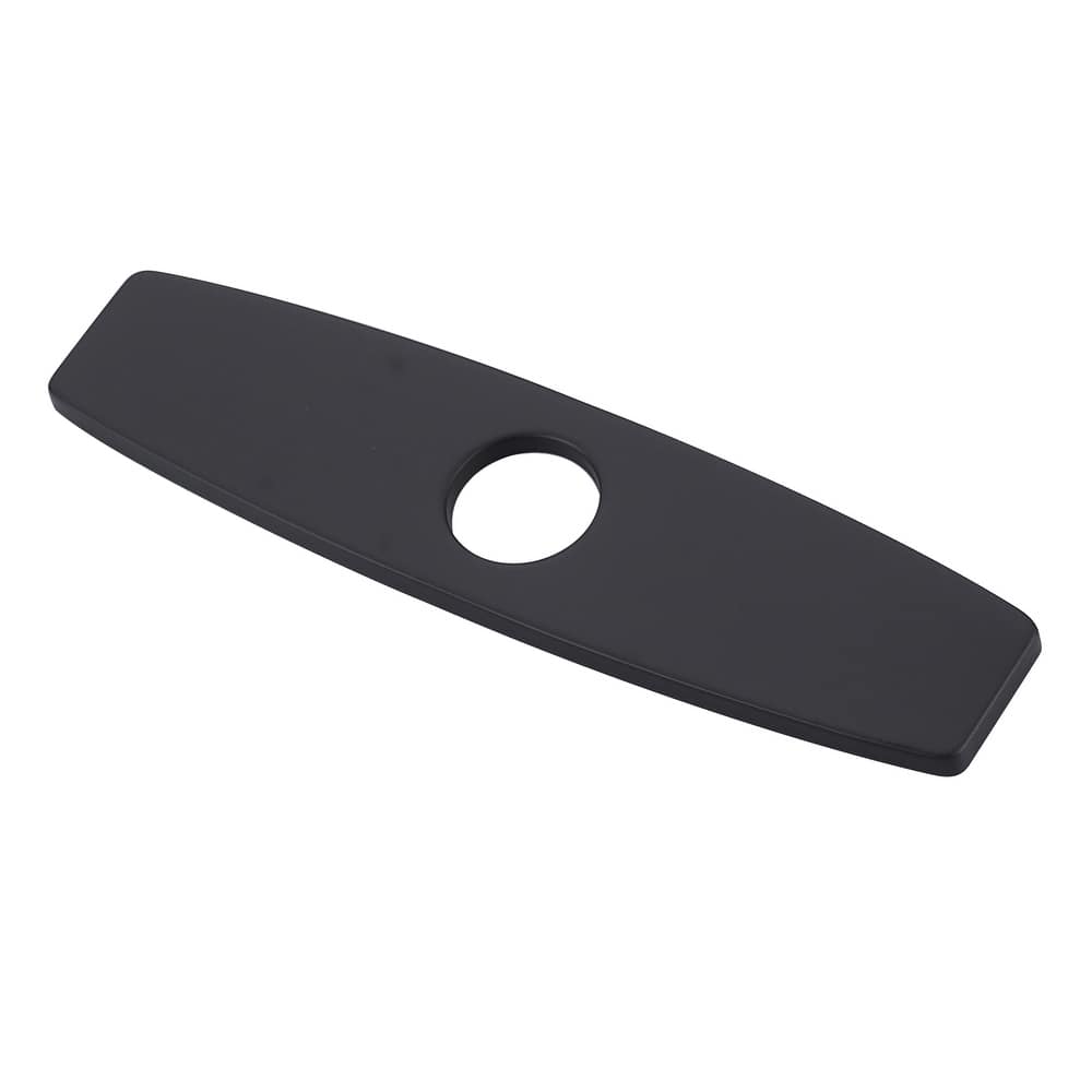 WOWOW 304 Stainless Steel Faucet Plate for 1 to 3 Hole Sinks