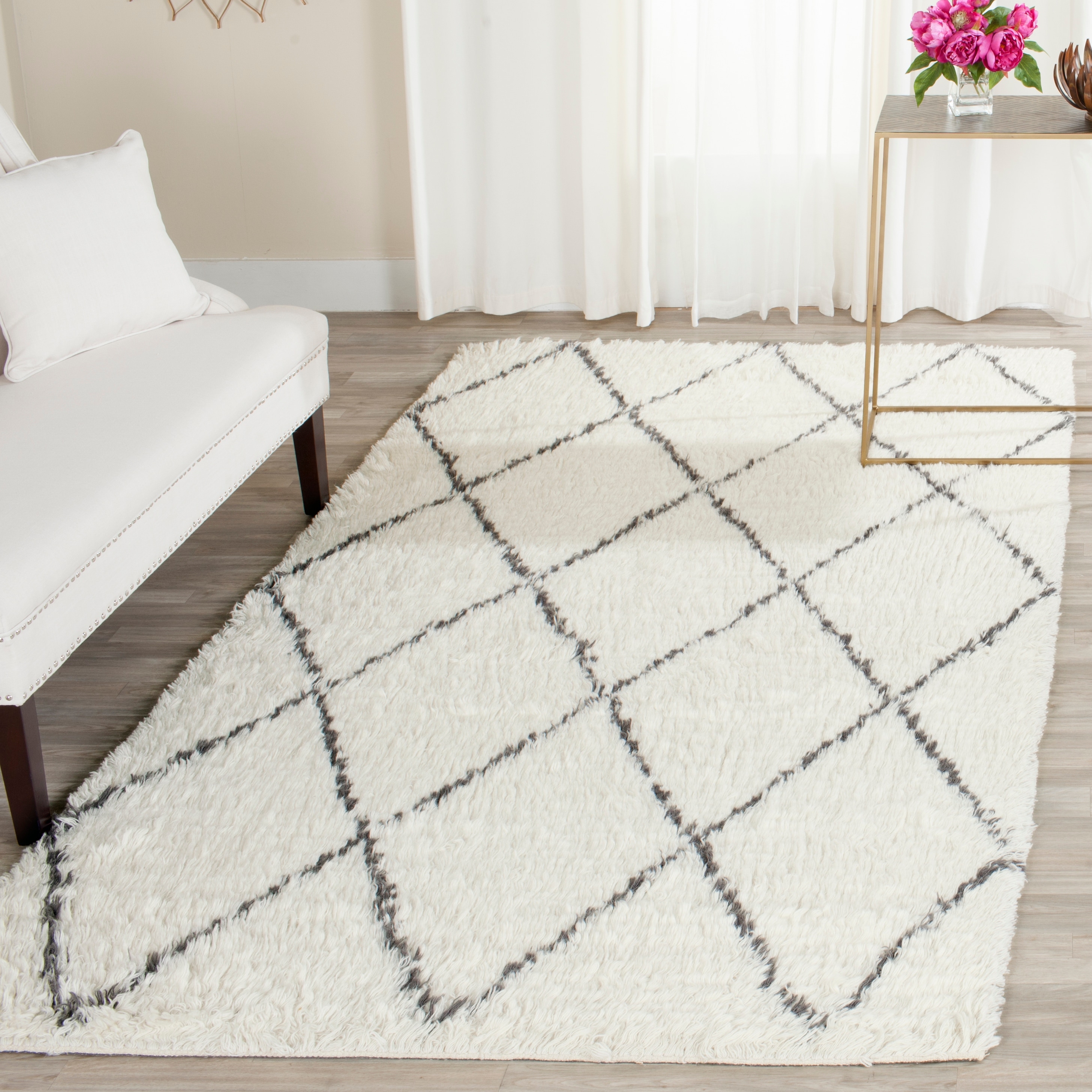 SAFAVIEH Hand-knotted Kenya Dicky Southwestern Tribal Wool Rug