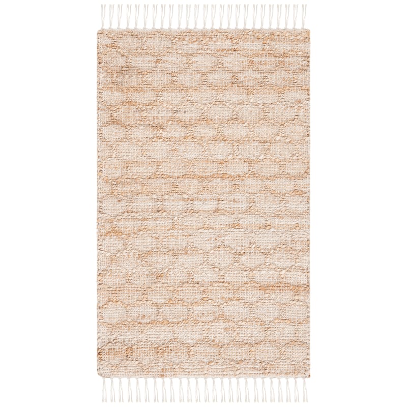 SAFAVIEH Handmade Cape Cod Zorina Coastal Jute Tassel Rug