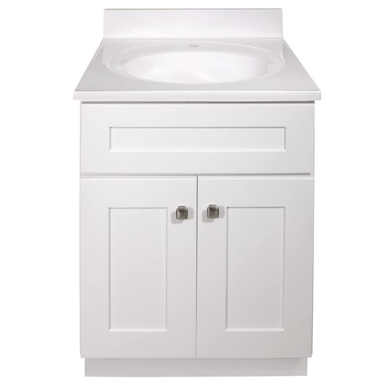 Design House Brookings 25" Free Standing Single Basin Vanity Set with