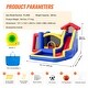 preview thumbnail 11 of 33, Inflatable Bounce House Family Backyard Bouncy Castle, for Kid Ages