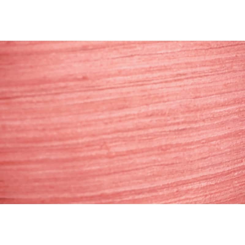 Home&Manor Raw Silk Throw Pillow 18" Red