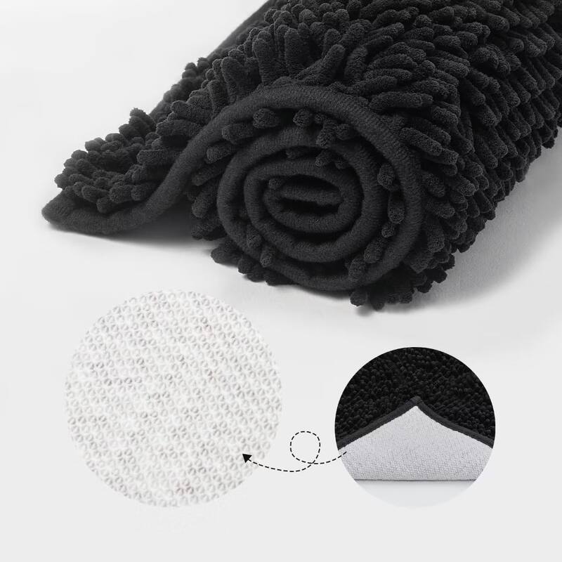Chenille Non-Slip Bath Rug