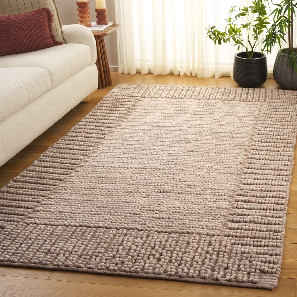 SAFAVIEH Handmade Natura Marijana Transitional Wool Rug