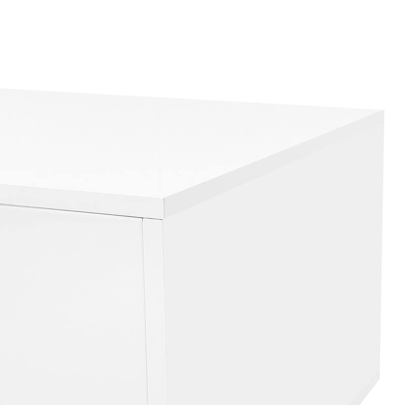Living Room Modern High Glossy Rectangle Coffee Table