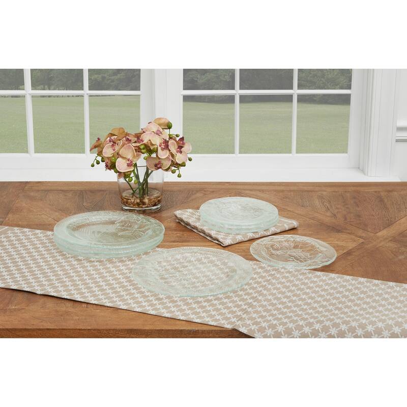 13" x 72" Markle Jacquard Clay Table Runner - 13" x 72"