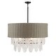 preview thumbnail 10 of 9, Minka Lavery 5297 Breaker Isle 9 Light 33" Wide Crystal Pendant
