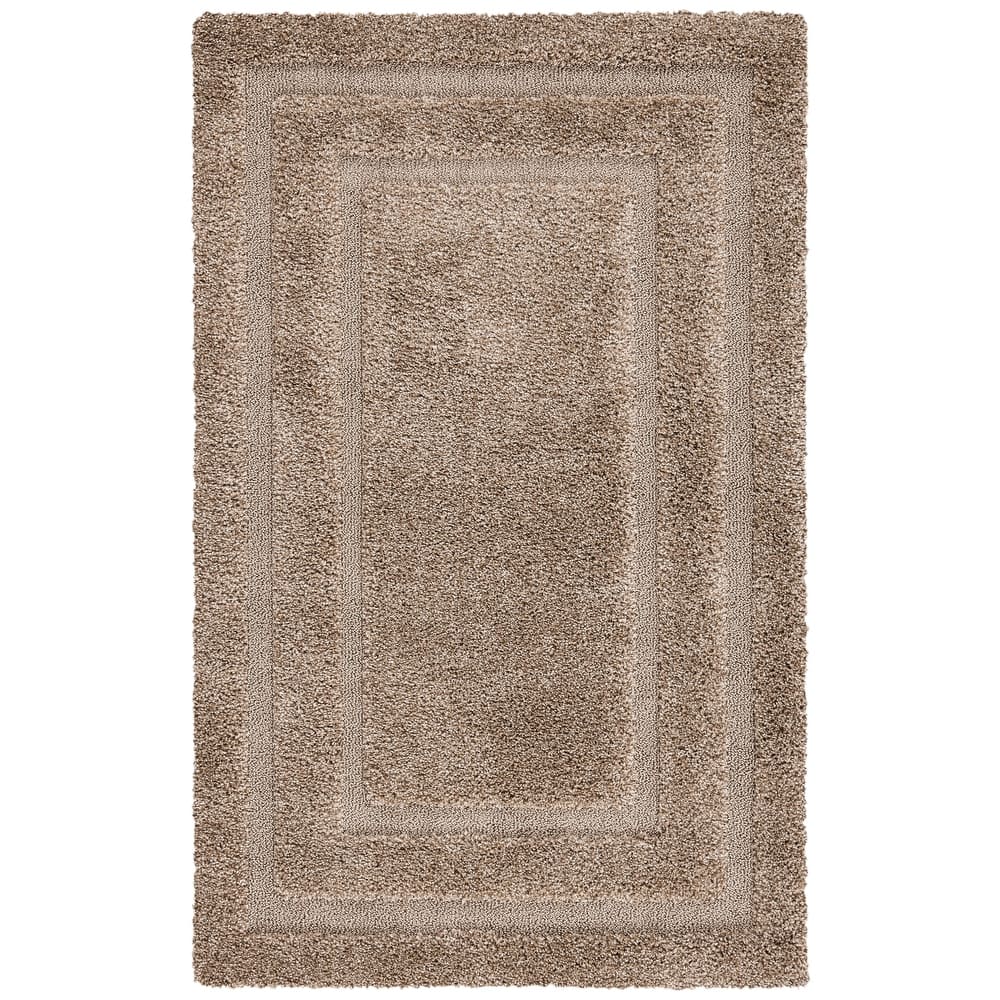 SAFAVIEH Florida Shag Antigoni Border 1.2-inch Thick Rug