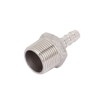 5 Raccordi In Ottone 10mm Con Attacco Maschio BSP | Connettori Per Tubo Da Giardino, Lavatrice, Cucina