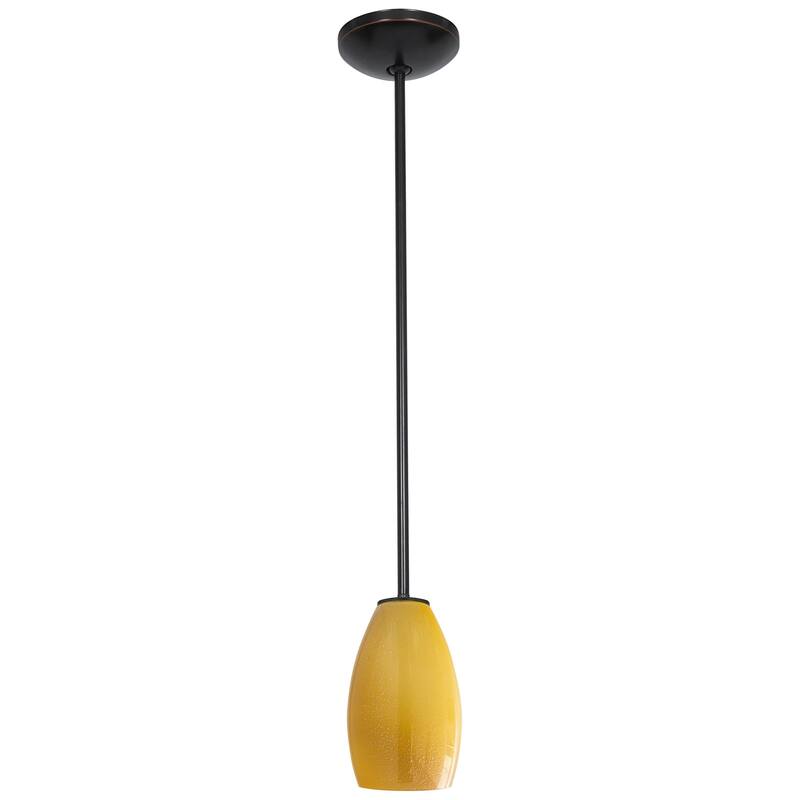 Access Lighting Champagne 1 Light LED Pendant - 5" Wide with Maya
