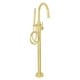 preview thumbnail 11 of 27, ZLINE Emerald Bay Bath Tub Filler Polished Gold