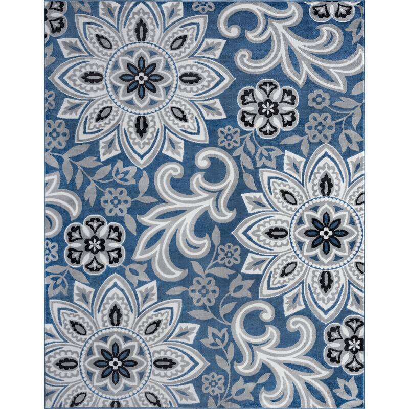 Wyman Bohemian & Eclectic Floral Indoor Area Rug