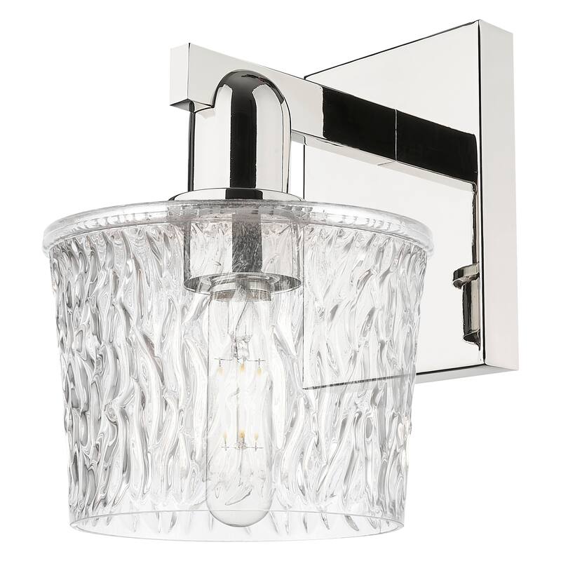 Innovations Lighting Endless Possibilities Arcadia - Niagara - 1 Light 7" Sconce - Polished Nickel