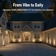 preview thumbnail 3 of 6, 8W Low Voltage RGBCW LED Landscape Spotlight, 15°-60° Adjustable Beam Angle, Oil Rubbed Bronze - 8 Pack