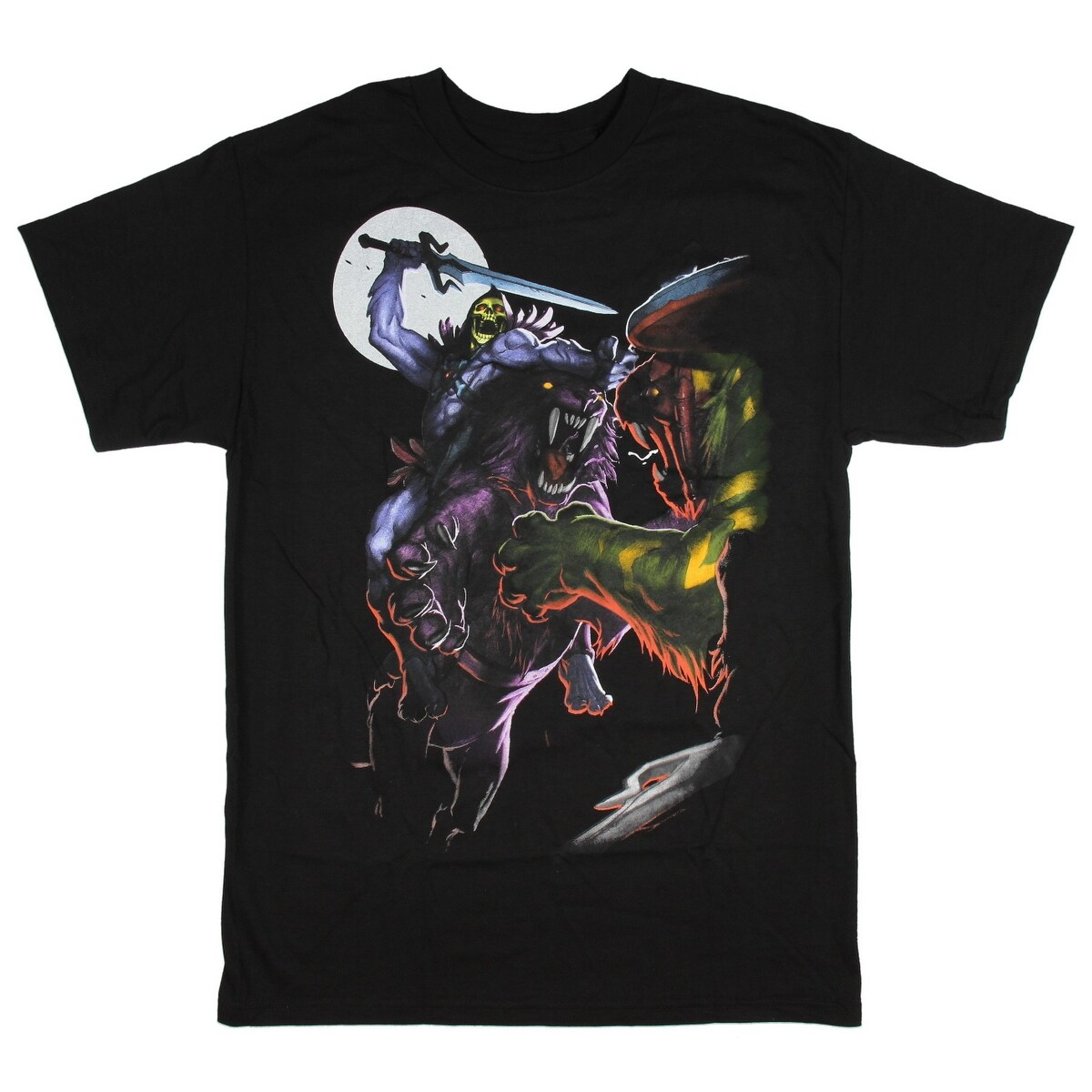 Shop Masters Of The Universe Skeletor Riding Panthor Men S T Shirt