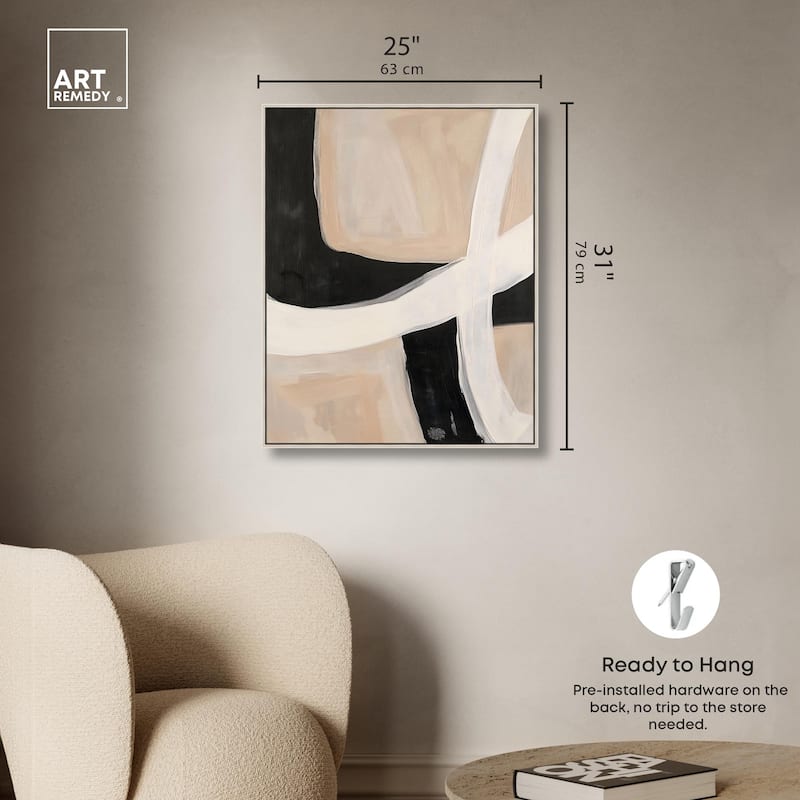 Subline Strokes I Canvas by Art Remedy