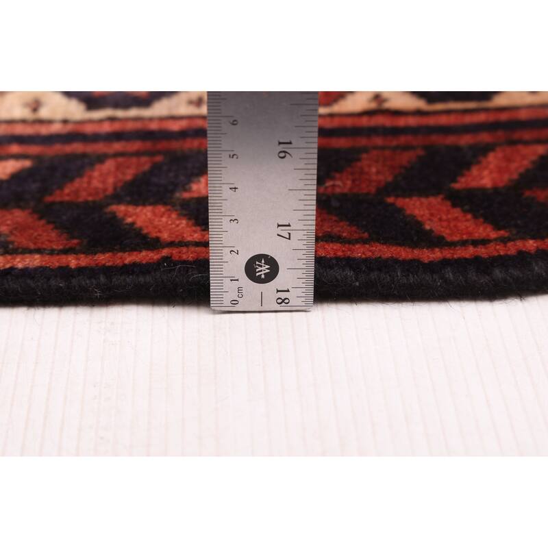 ECARPETGALLERY Hand-knotted Konya Anatolian Dark Copper Wool Rug - 3'10 x 7'1