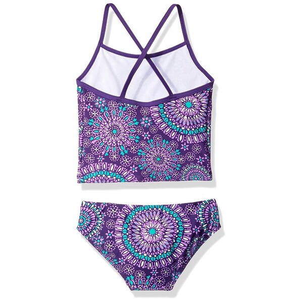 purple tankinis swimwear