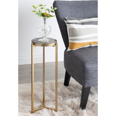 Kate and Laurel Aguilar Glam Drink Table