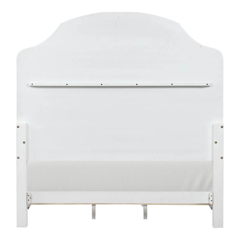 Furniture of America Skye 5-Piece Antique White Wood Panel Bedroom Set