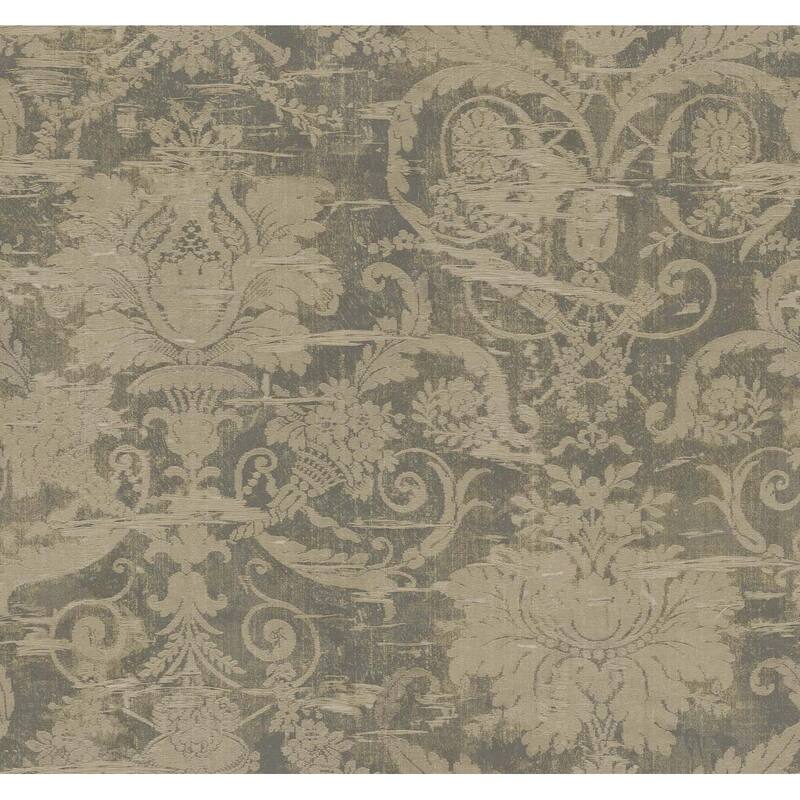 Seabrook Designs Joannie Victorian Unpasted Wallpaper