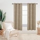 preview thumbnail 90 of 113, Deconovo Gold Line 52 Width Curtain Panel Pair (2 Panel)