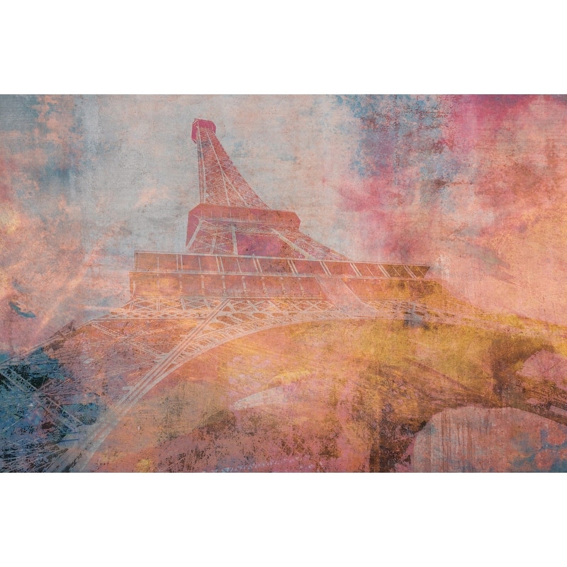 Dimex Eiffel Tower Abstract Wall Mural - 98.4in x 147.6in x 0.025in