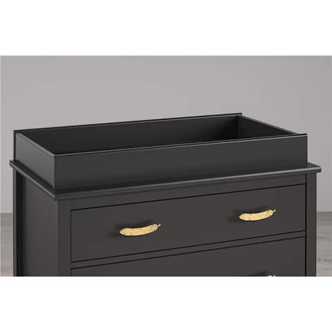 Little Seeds Monarch Hill Black Hawken Changing Table Topper