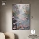 preview thumbnail 15 of 15, Art Remedy Pink Impressionisty Lilypads Gallery Wrapped Impressionism 1 Piece Canvas Wall Art
