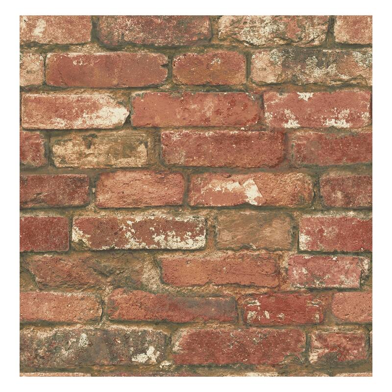 NuWallpaper West End Brick Peel & Stick Wallpaper - 216in x 20.5in x 0.025in