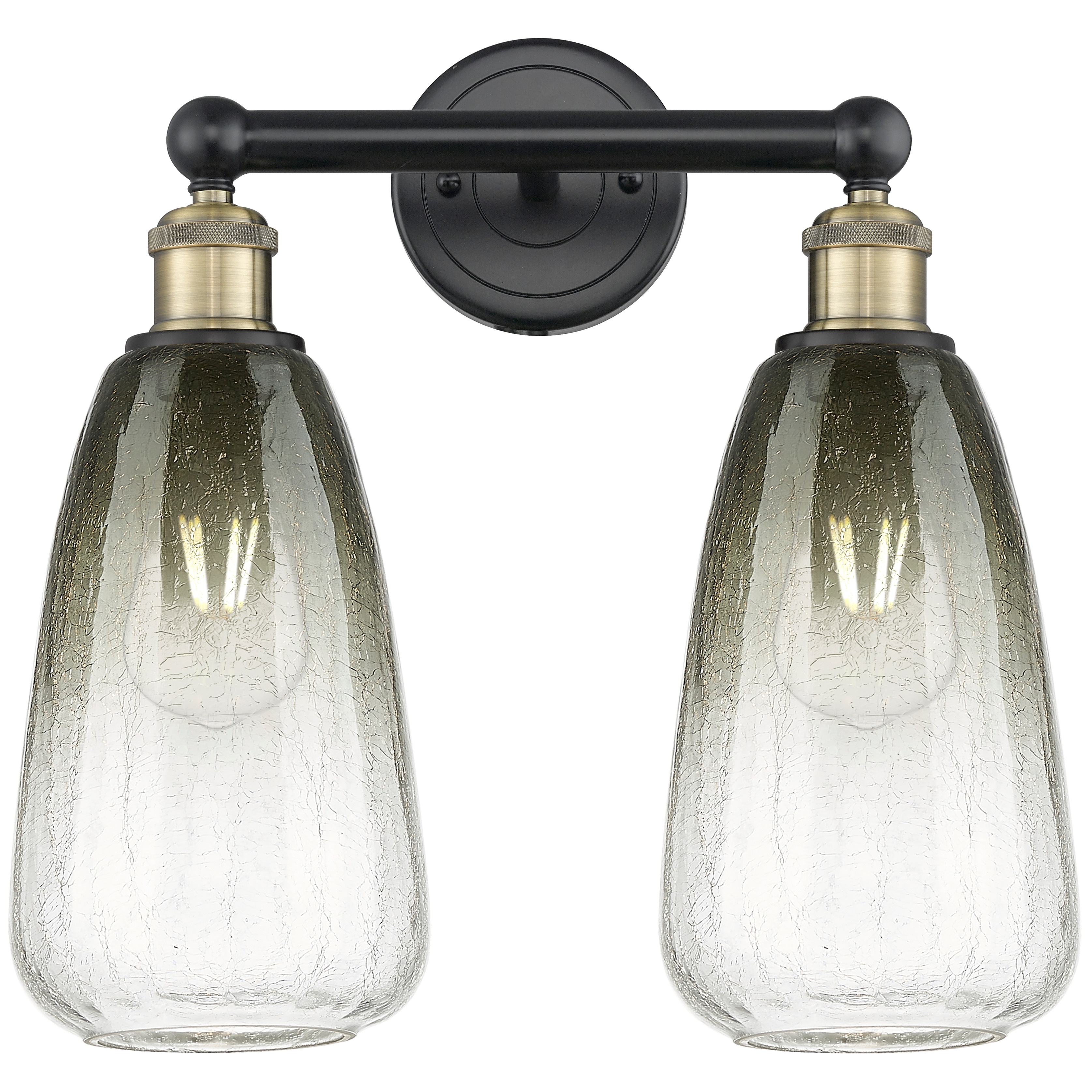 Innovations Lighting Endless Possibilities Edison - Brookhaven Almond - 2 Light 15" Bath Vanity Light