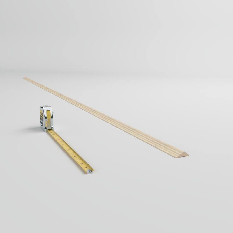 WM1217: 1/2-in D x 1-1/2-in W x 96-in L Americraft Solid Hardwood Stain Grade Panel Moulding