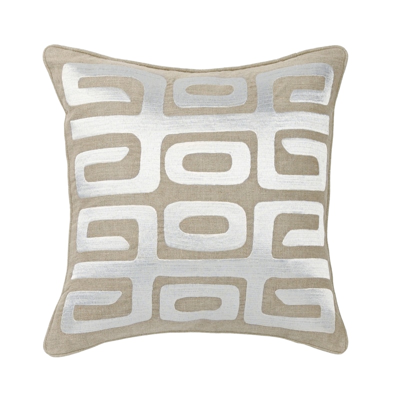 Villa by Classic Home Zelo Linen Blend Throw Pillow