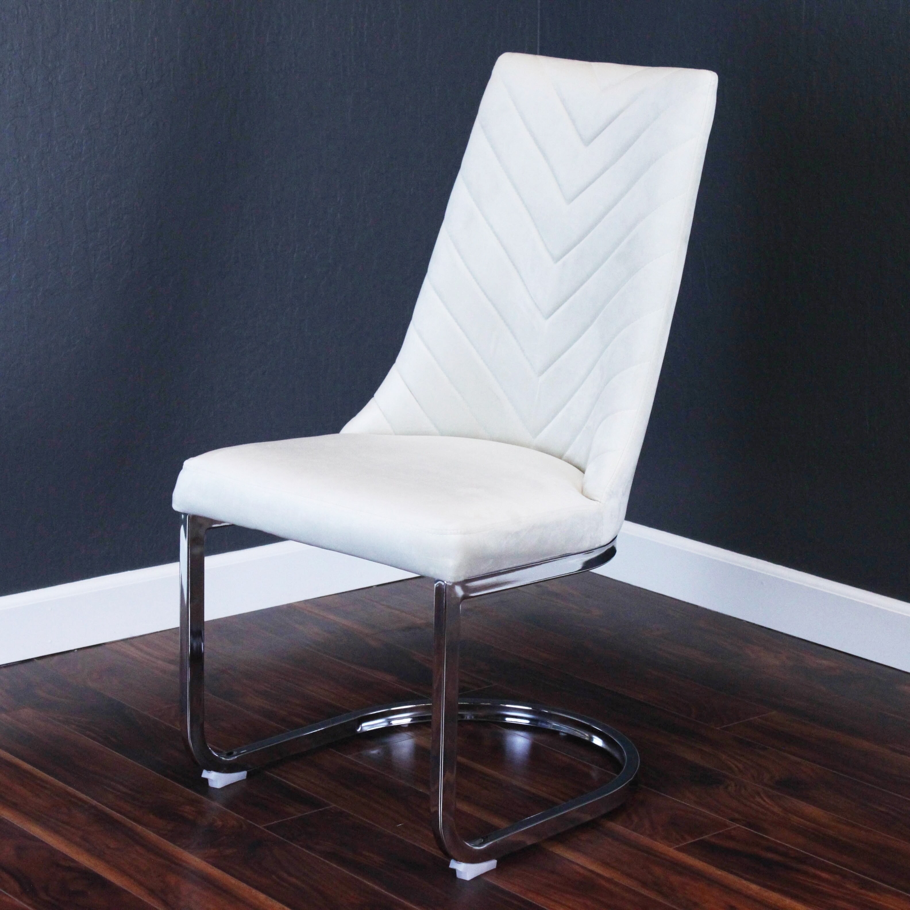 Silver orchid flohr best sale tufted velvet dining chairs